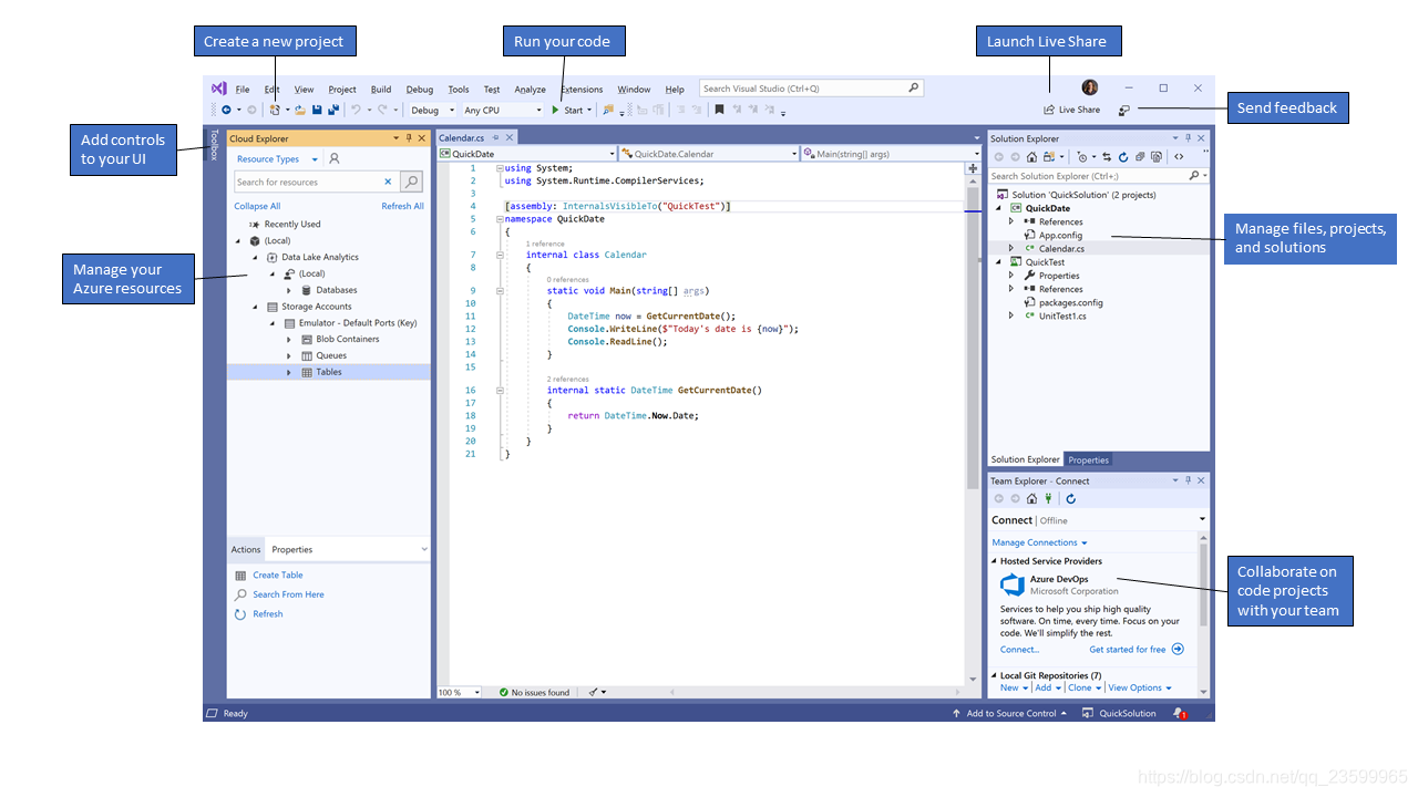 Visual Studio �������� ����չʾ
