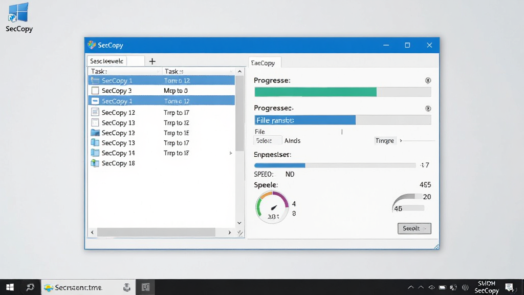 һ��Windows���������ͼ������������SecCopy���������洰�ڣ���������ʾ