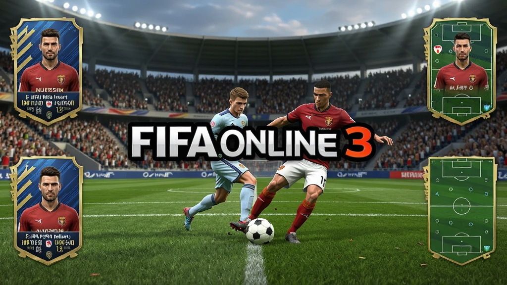 ����ȫ������������FIFA Online 3��ϷLogo�������ƺ��������Ա���ڼ���ƴ�����򣬱������������ڵ���������̨�����ܻ�����������Ա������ս����Ԫ�أ����沼��Ϊ�������Ӿ���������Ϣ�������Ϊдʵ������Ϸ����ͼ��ϸ�ڰ�����ƺ��������Ա�������塢����ϯ��Ӱ�����ʸ��壬�ɾ����޶���Ԫ��