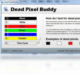 Dead Pixel Buddy 笔记本手机屏幕检测实测场景