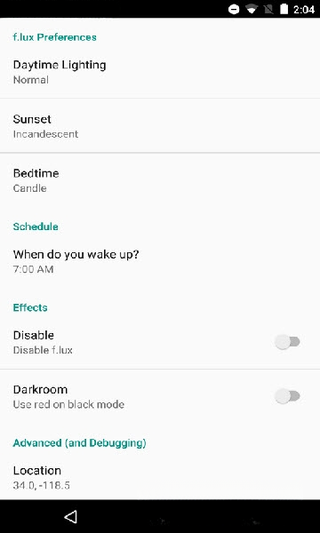 ����С����f.lux{package_version_name} ������Ļɫ�µ���