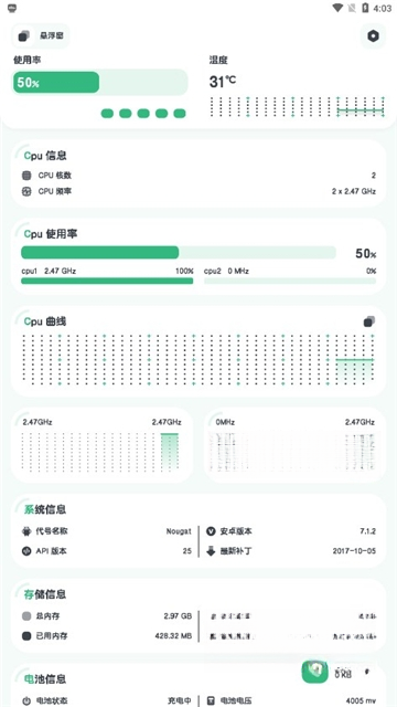 CPU���CPUMon{package_version_name} Ӳ���¶�ʵʱ���