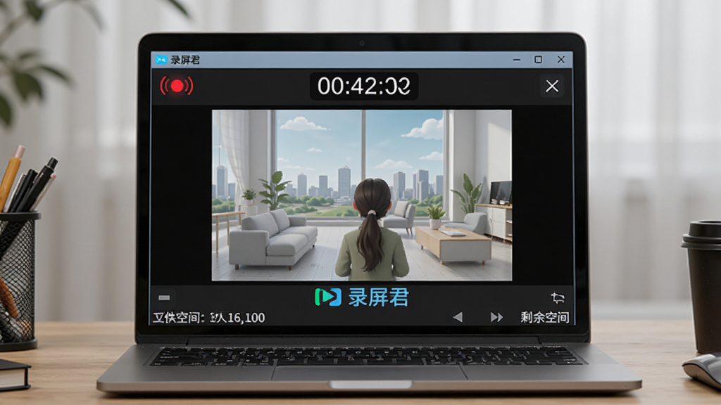 一台笔记本电脑屏幕上运行着