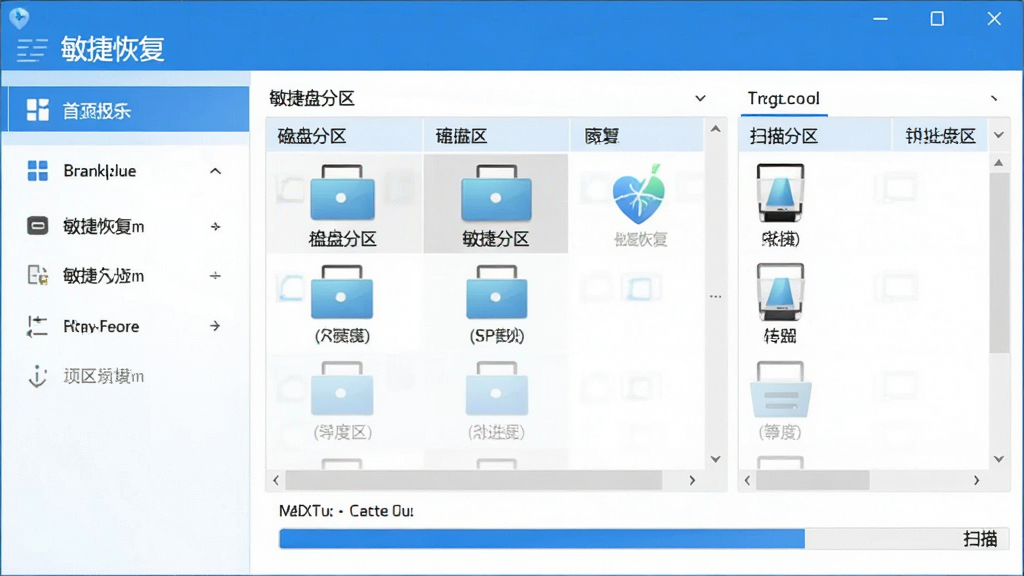 软件主界面展示,画面中央是\