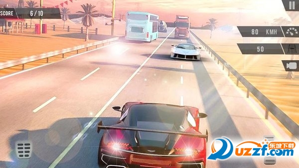Traffic Racer Pro 安卓版 游戏截图 操作界面