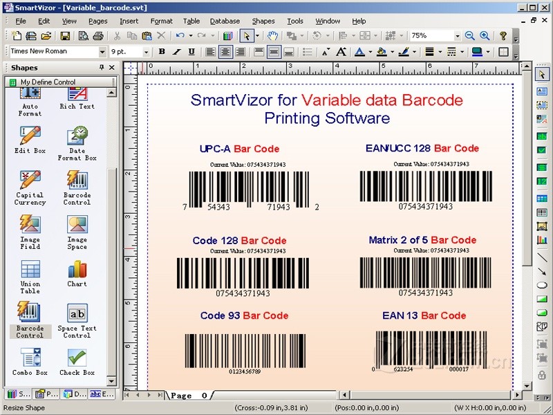 UCCSOFT SmartVizor 处理中心 标签打印 操作界面 安卓版