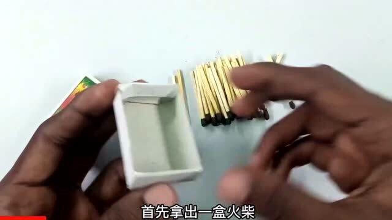 火柴创意玩法合集 火柴手工制作高级感
