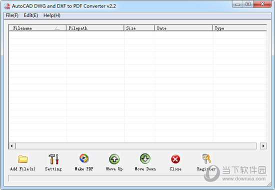 AutoCAD DWG to PDF Converter 软件界面截图