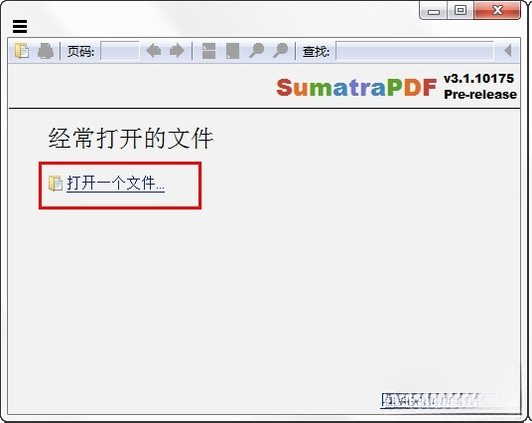 Sumatra PDF�Ķ���Sumatra PDF3.1.2 ��������PDF�Ķ�