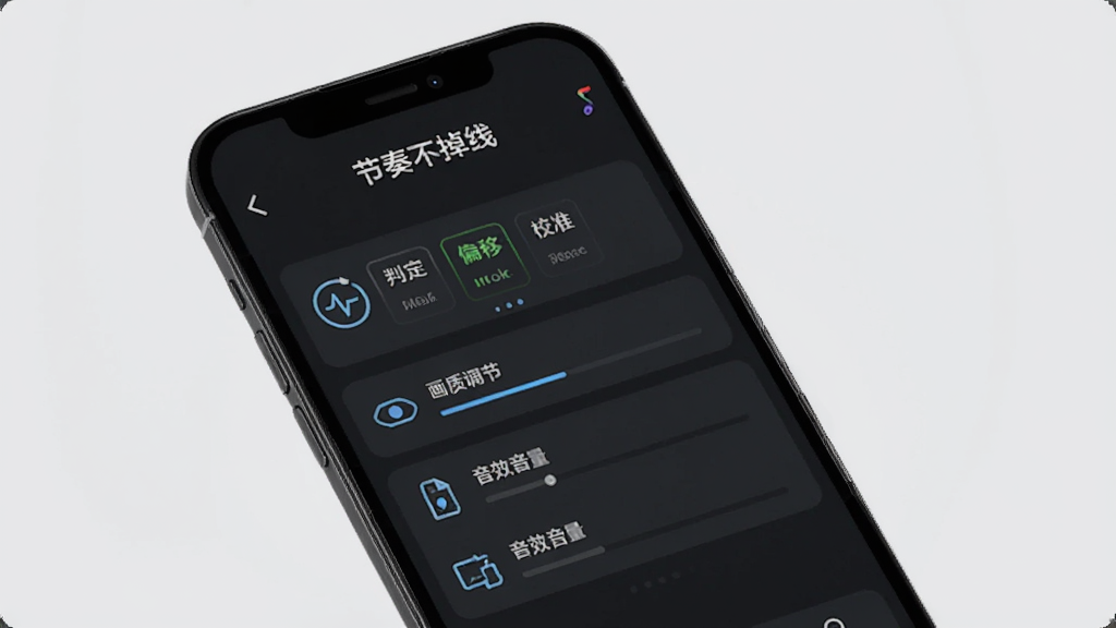 一部手机显示
