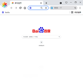 极简浏览器 安卓版 操作界面
