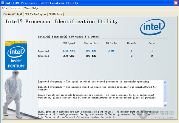IntelӢ�ض�Processor Identification Utility���� �����ͼ