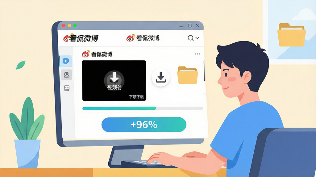 ����չʾ��٩΢���������棬����Ϊһλ�����û����ڵ���ǰ��������������Ϊ�������ھ��С���Ƶ���ؽ�������Ŀչʾ���Ű���ͻ�����ذ�ť�ͽ��Ȱٷֱȣ����Ϊ�������µı�ƽ�廭�磬ϸ�ڰ���΢����Ƶ����ͼ�����ؼ�ͷͼ�ꡢ�ļ���ͼ�꣬����ɾ����࣬���廭�ʣ����������б�ע����