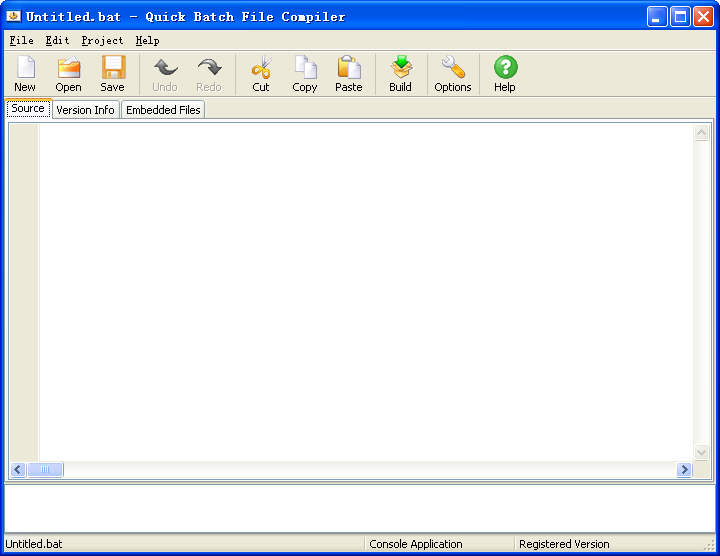 Quick Batch File Compiler�����������ļ�������{package_version_name} ���������빤��