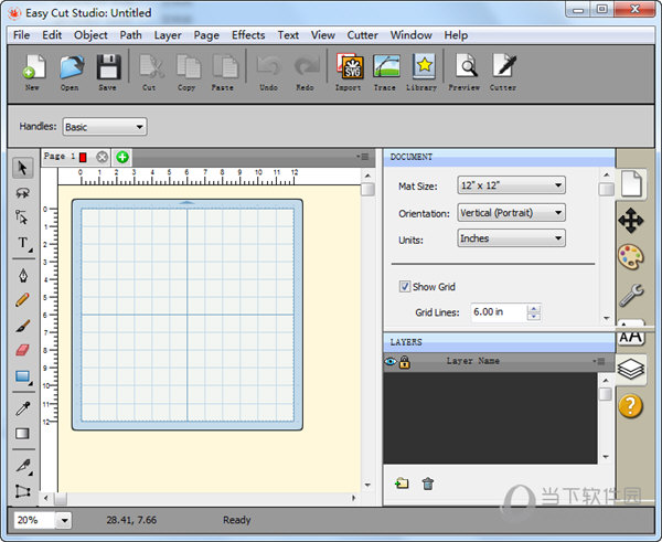 Easy Cut Studio 安卓版 操作界面