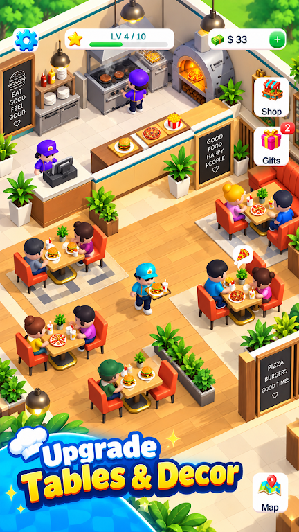 �����۹�Restaurant Empire0.9.0 ģ�⾭Ӫ����