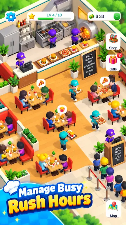 �����۹�Restaurant Empire0.9.0 ģ�⾭Ӫ����