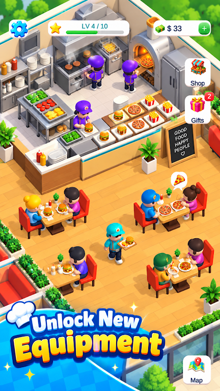 �����۹�Restaurant Empire0.9.0 ģ�⾭Ӫ����