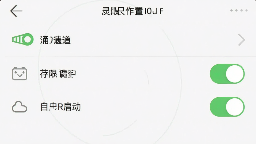 有灵日历 权限设置界面 手机截图,画面展示通知、存储、自启动等权限开关,界面风格简洁,文字清晰,画质干净,无多余元素