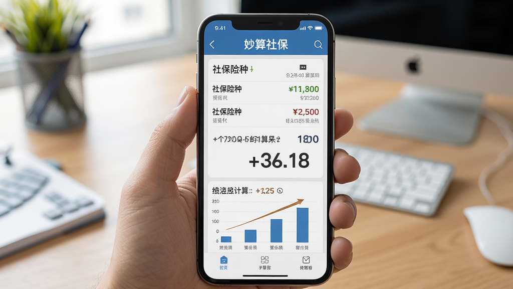 主体为一只手拿着手机,手机屏幕显示
