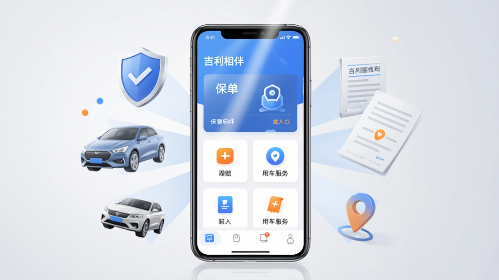 画面中央放置一部智能手机,手机屏幕上显示