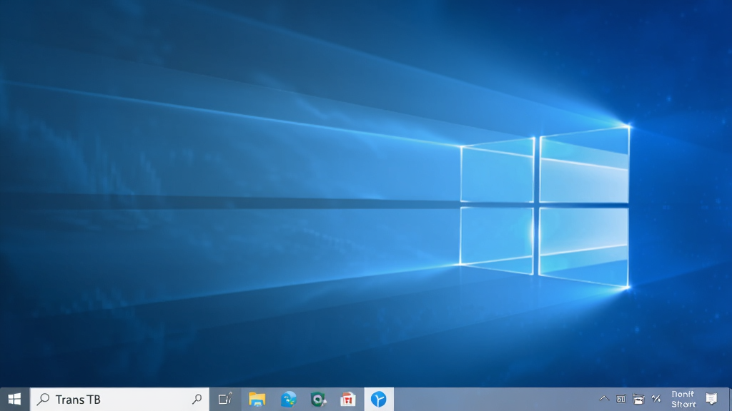 TranslucentTB����������չʾ������������Windows���棬�ײ�������������ȫ͸��Ч������ֽΪ��ɫ����羰��������ͼ������������������ɾ�������ִ��Ƽ��У�ϸ�ڰ�����ʼ��ť��������ϵͳ����ͼ�꣬���ʸ��壬�ɾ��޶���Ԫ��
