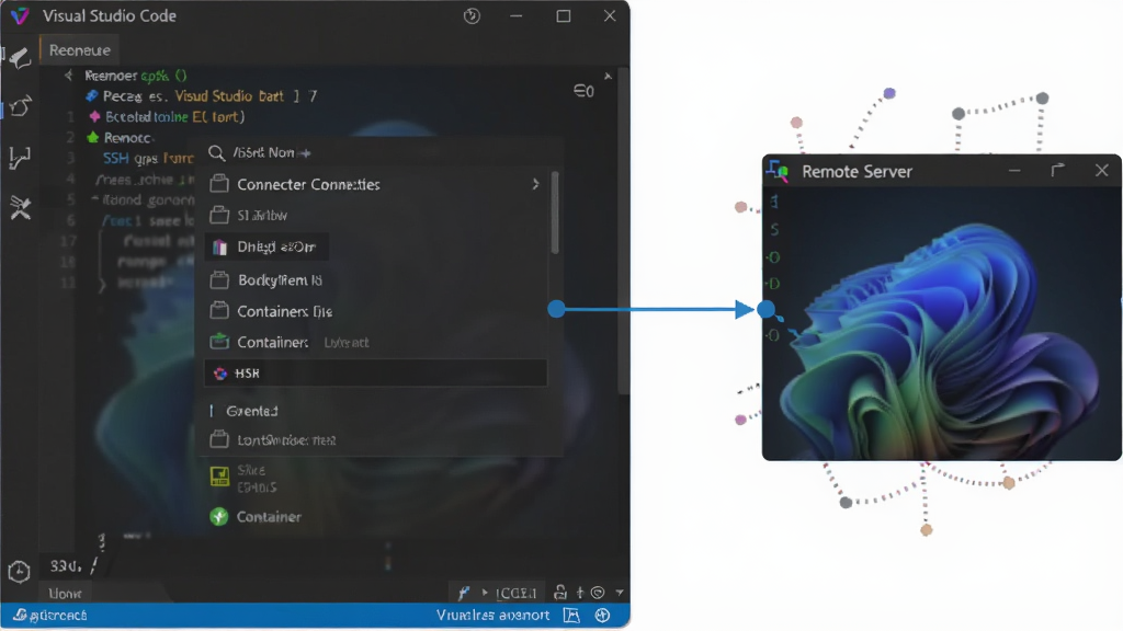 һ�� Visual Studio Code Զ�̿�������ʾ��ͼ��������ʾ���ر༭��������Զ�̷�����֮��������ߣ��������� SSH �������ú�����ͼ�꣬���Ƽ��У��������������ʸɾ����޶���Ԫ��