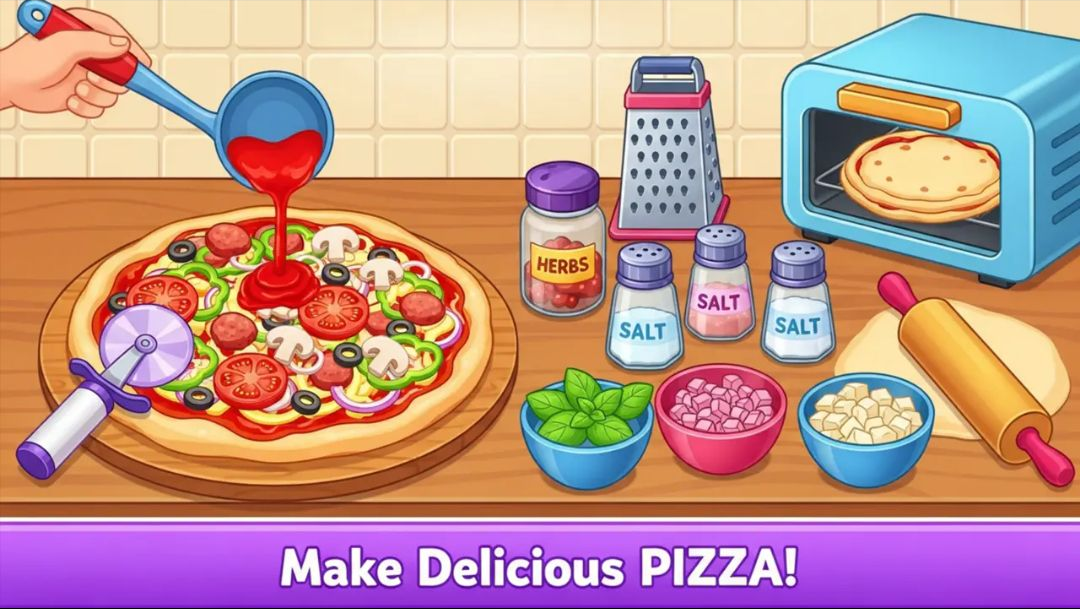 ������ʦ��װ���Kitchen Chef Set Cooking2.2 Ȥζ���װ��