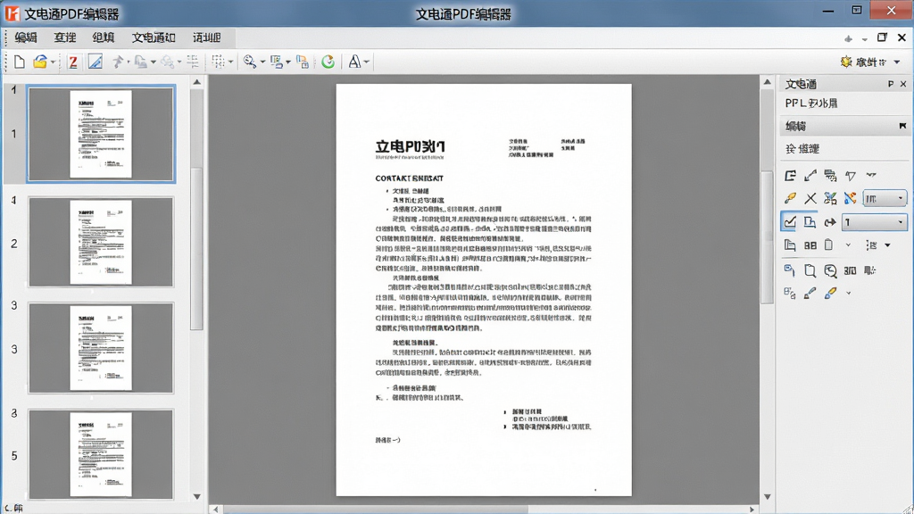 һ�Ÿ������������ͼ�������������ĵ�ͨPDF�༭�������ڣ������ʾҳ������ͼ���м�չʾһ�ݴ򿪵�PDF��ͬ�ĵ����Ҳ�Ϊ�༭�����������岼�����࣬�������רҵ����Ļ������������ʾ���ĵ�ͨPDF�༭�������⣬�����������ɾ��޶���Ԫ��