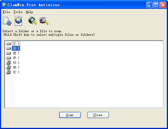 ClamWin���ɱ������ClamWin Free Antivirus0.103.2.1 ��Դɱ������