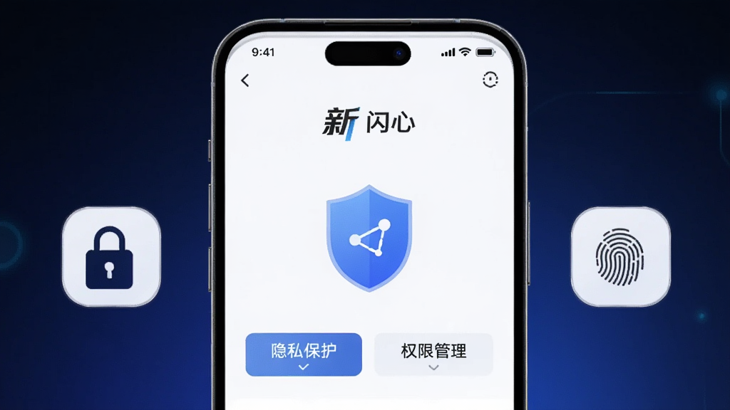 画面主体是一部手机屏幕显示