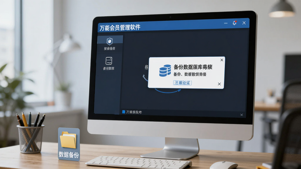 一张AI生成的软件操作场景图,画面中