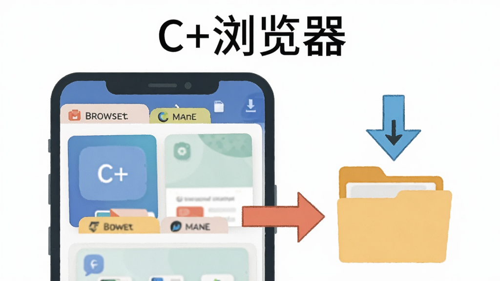 һ��չʾC+��������ǩ����Դ��̽���ܵĲ廭���������ֻ���Ļ��ʾ�����Ƭʽ��ǩҳ���Ա������ؼ�ͷָ��һ���ļ��У���Ļ�Ϸ��С�C+�����������������ƽ����ƣ������������޶���Ԫ��