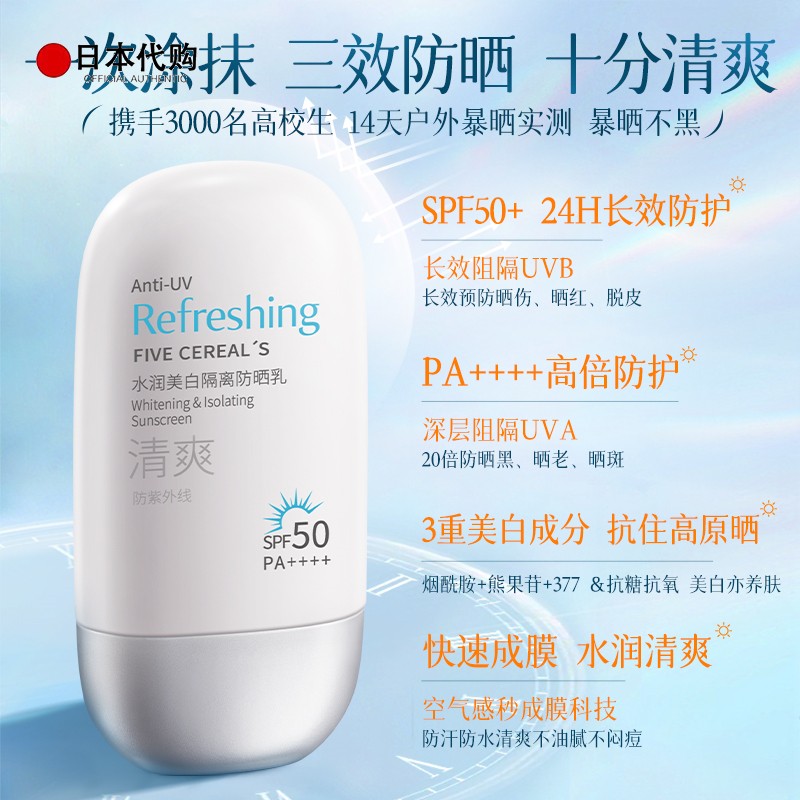 阳光精灵户外防晒霜SPF50+ 爬山实测图