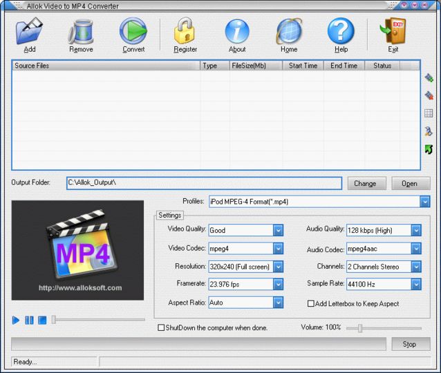 Allok Video To Mp4 Converter ��׿�� ͬ������