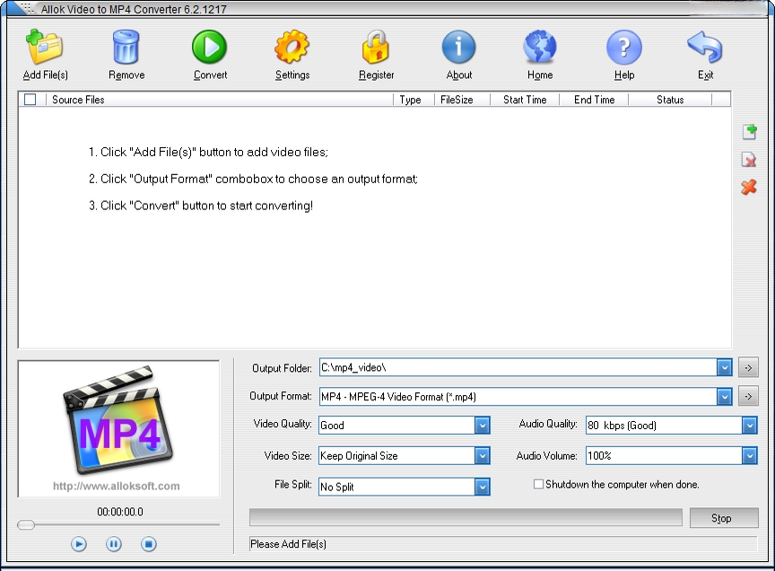 Allok Video To Mp4 Converter{package_version_name} ��Ƶת������
