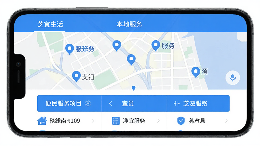 手机界面展示