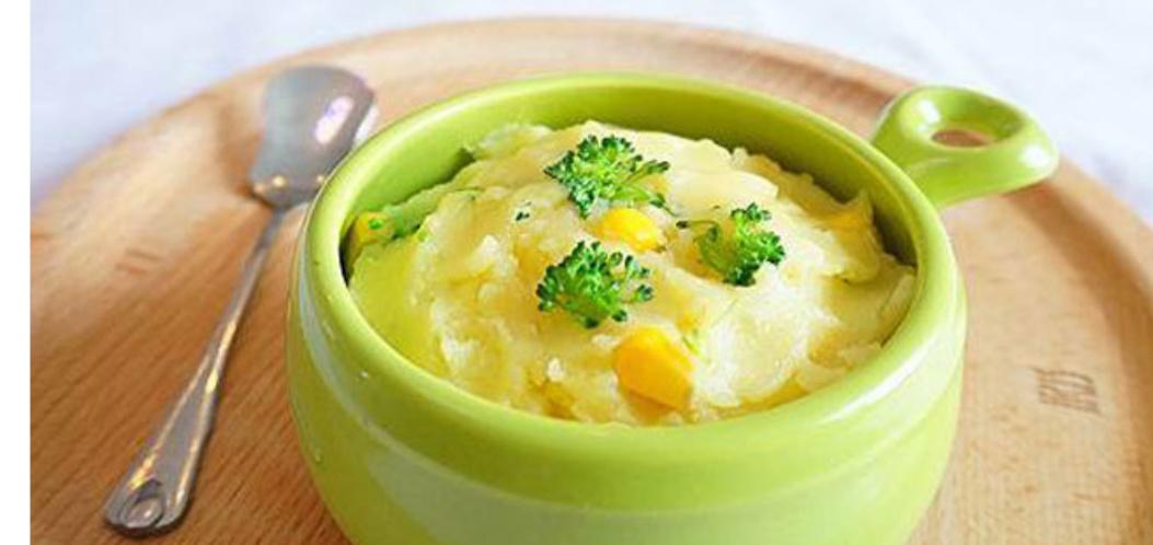 宝宝美食帮帮忙 西兰花土豆泥 挑食宝宝蔬菜辅食