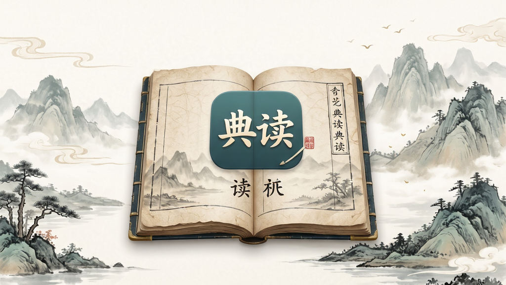 ����ֻ�APP������չʾ������������һ�������Ĺŷ��鼮����Χ������ˮī����ɽˮԪ�أ�����ɾ����࣬����ͻ���������Ӧ��ͼ�������ƣ����ֲ��þ��й�ͼ���Ű��������򣬷��Ϊ�й����Լ��ƣ�ϸ�ڰ�����ҳ��������͹�Ӱ��������ɫ�����ʸ��壬�ɾ��޶���Ԫ��