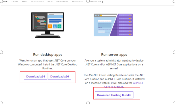 Microsoft .NET Core ���пⰲװ�����ͼ