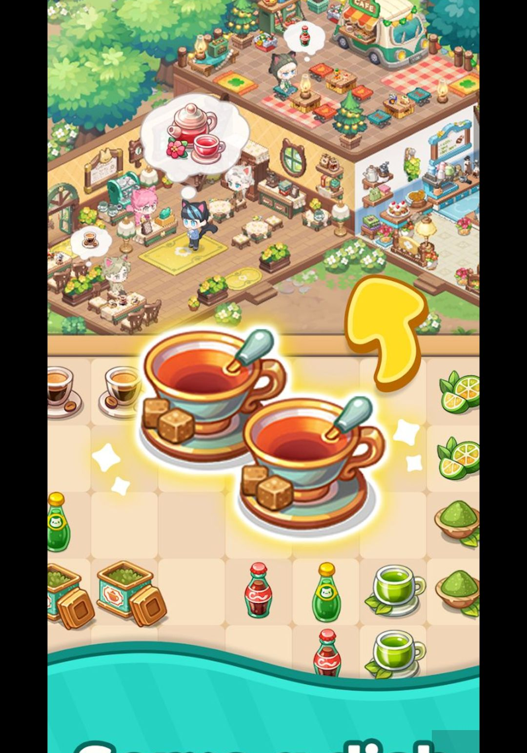 �ϲ�è�俧�ȹݣ�װ���Σ�Merge Cat Cafe��1.1.52 Ȥζ�ϳɾ�Ӫ