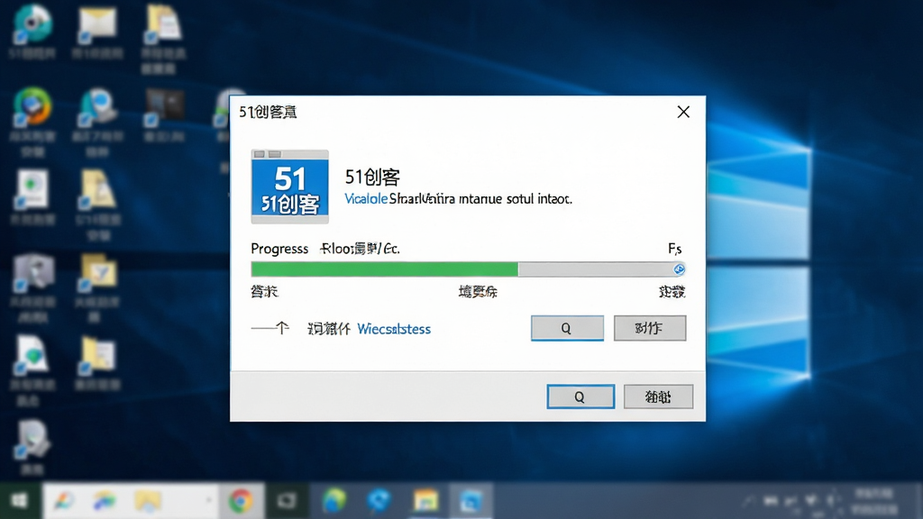 һ��չʾ��51���͡�������Windows�����ϰ�װ���̵�ͼƬ������Ϊ��װ�򵼶Ի��򣬲���Ϊ���д��ڣ����Ϊ����WindowsϵͳUI���ϸ��Ϊ�����������߶���������ģ��������ͼ�꣬��������������ɾ����޶���Ԫ�ء�