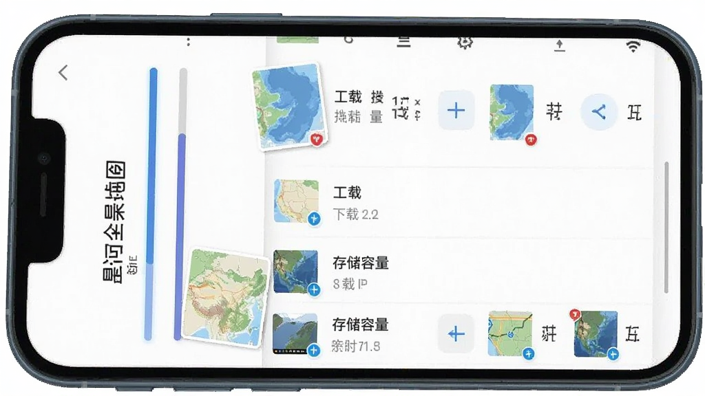 一部手机屏幕上显示