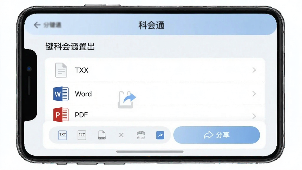 һ��չʾ�ƻ�ͨһ��������������ܵ�ʾ��ͼ������Ϊ�ƻ�ͨAPP�ĵ������ý��棬��������ʾTXT��Word��PDF�ȸ�ʽѡ���Լ�������ť�����ֲ����б�ʽ�Ű棬���Ϊ��ˬǳɫ�磬ϸ���ϼ����ļ�ͼ��ͷ�����ͷ������ɾ�ֱ�ۣ����ʸ��壬�޶���Ԫ�ء�