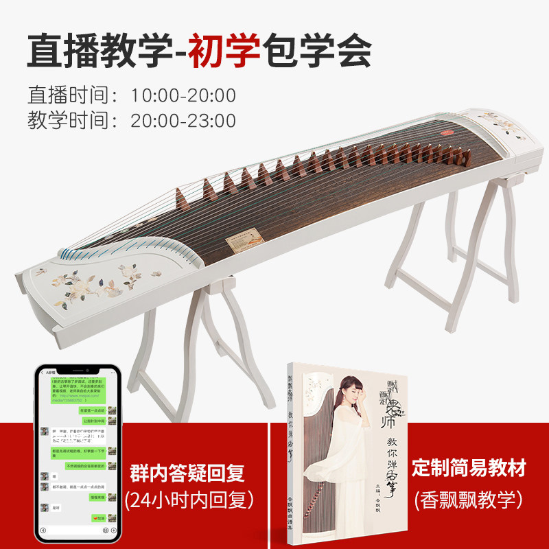 迷你古筝初学者入门便携小古筝选购实拍图