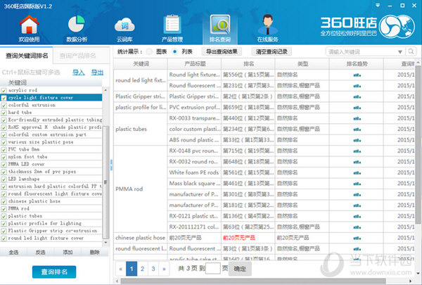 360旺店国际版 操作界面 安卓版