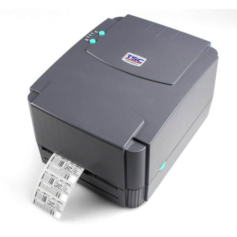 TSC TTP-244 Plus 标签打印机纸张校准操作图