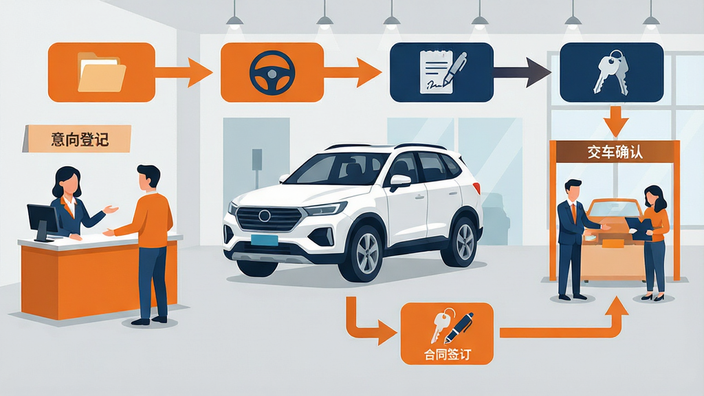 һ����������������̵�����廭������������һ��ͣ��չ������İ�ɫSUV����Χ�ü�ͷ��ͼ�괮��������Ǽǡ����Լݰ��š�����ͬǩ����������ȷ�ϡ��Ȳ����ǩ�����ֲ��ú�������ͼ��ʽ�����Ϊ���۹�����ͻ���̸�ĳ������Ҳ�Ϊ������ʽ���������Ϊ����ʸ����ƽ����ƣ�ɫ���Գ�ɫ��������ǳ��Ϊ����ϸ����ÿ�����趼�ж�Ӧ��ͼ�꣬���ļ��С������̡�ǩ�ֱʺ�Կ�ף����ʸɾ����޶���Ԫ��