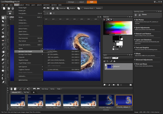 PaintShop Pro X4 软件界面 功能展示