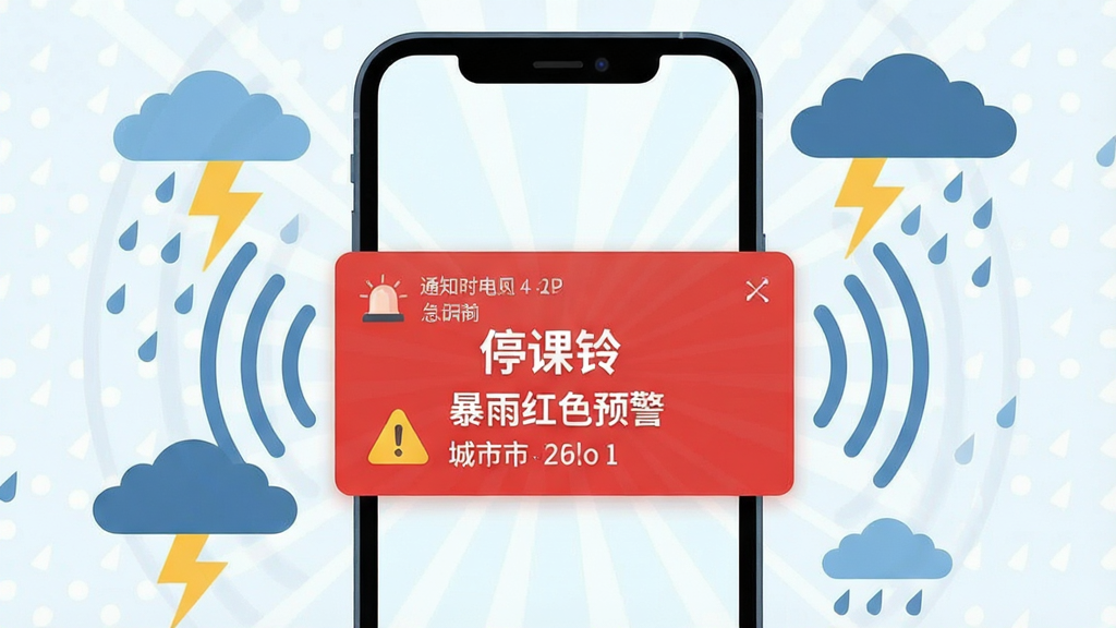 һ�ű���ͣ��������Ԥ�����͹��ܵĻ��棬������һ�������ֻ�����Ļ���뵯����ɫ����Ԥ��֪ͨ��Ƭ����Ƭ��д�С�ͣ���塱�͡������ɫԤ�����������ֻ���Χ���������硢���ƺ��źŲ���ͼ�Σ����ֲ������ķ���ʽ��ͼ�����Ϊ��ƽ���廭��ϸ�ڰ���֪ͨʱ�䡢Ԥ��ͼ��ͳ������ƣ����ʸ��壬�ɾ�����������Ԫ��